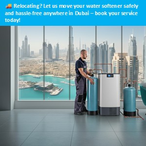 water softener shifting service